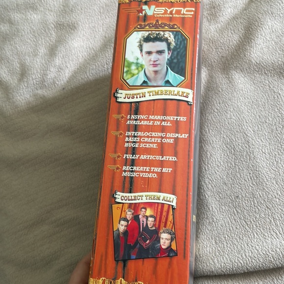 N*sync collectible marionette Justin timberlake - Picture 2 of 3